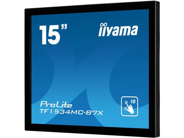 Iiyama POS Monitor 15" LED με Ανάλυση 1024x768 TF1534MC-B7X - Image 1