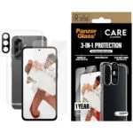 PanzerGlass Flagship 3in1 Back Cover Tempered Glass Σετ με Τζαμάκι Διάφανο (Samsung Galaxy A56 5G, PanzerGlass) CRRCHNUG38380