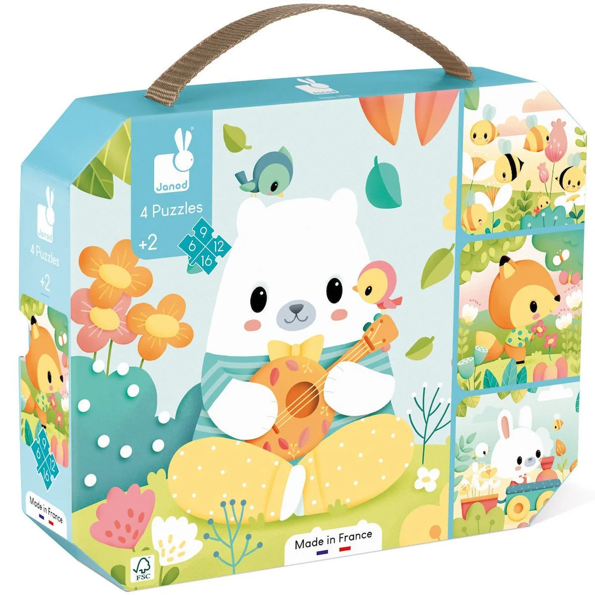 20250318145944_paidiko_puzzle_gia_2_eton_33pcs_t_jan_j02552_janod.jpeg Παιδικό Puzzle για 2+ Ετών 33pcs T-JAN-J02552 Janod - Image 1
