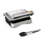 Tefal OptiGrill 2in1 Τοστιέρα Γκριλιέρα με Αποσπώμενες Πλάκες 2100W Γκρι
