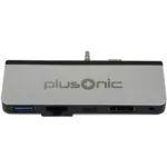 Docking Station Plusonic Surface Go 5in1 Usb 3.0/rj45 Gigabit-ethernet Type-c Hdmi Aux