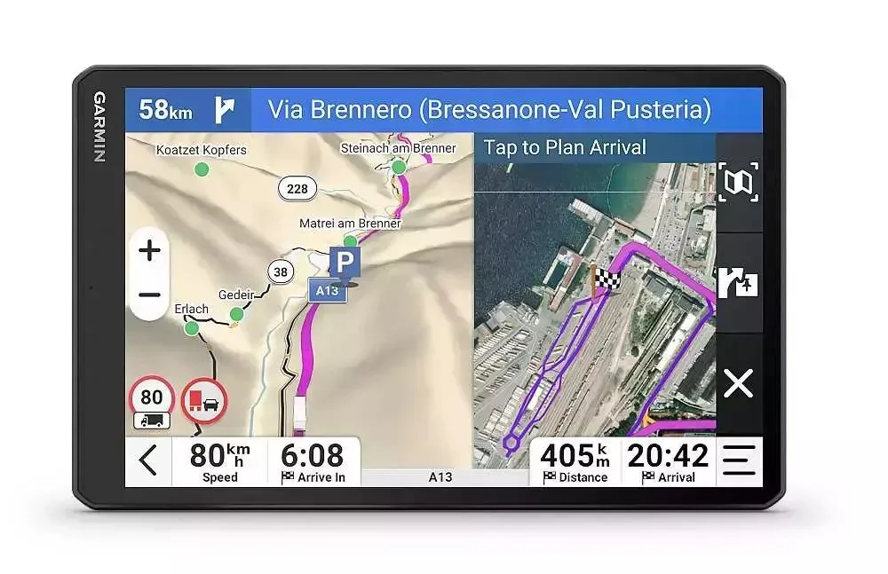 20250321151248_garmin_syskeyi_ploigisis_gps_me_othoni_10_1_bluetooth_usb_card_slot.jpeg Garmin Συσκευή Πλοήγησης GPS Dezl Lgv1020 με Οθόνη 10.1" Bluetooth / USB & Card Slot - Image 1