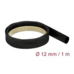 Delock Heat Shrink Tube 1m X 12mm Ratio 2:1 Black 18975