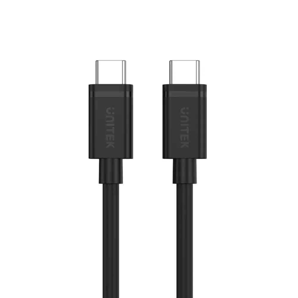 20250324121310_unitek_usb_2_0_cable_usb_c_male_usb_c_3m_y_c477bk_3m.jpeg Unitek USB 2.0 Cable USB-C male - USB-C 100W PD Μαύρο 3m Y-C477BK-3M - Image 1
