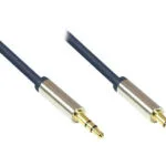 Good Connections Cable 6.3mm male - 6.3mm male 1.5m Μπλε (GC-M0040)
