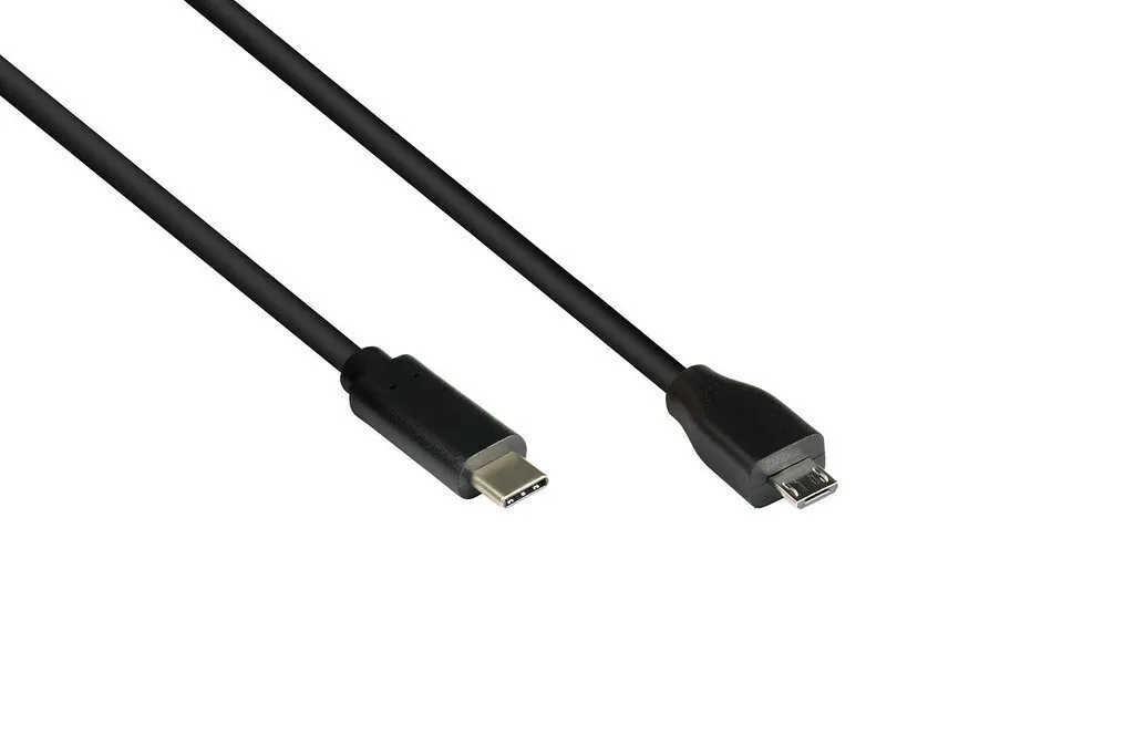 3M USB 2.0 Cable USB-C male - USB-A Μαύρο 3m GC-M0124 - Image 1