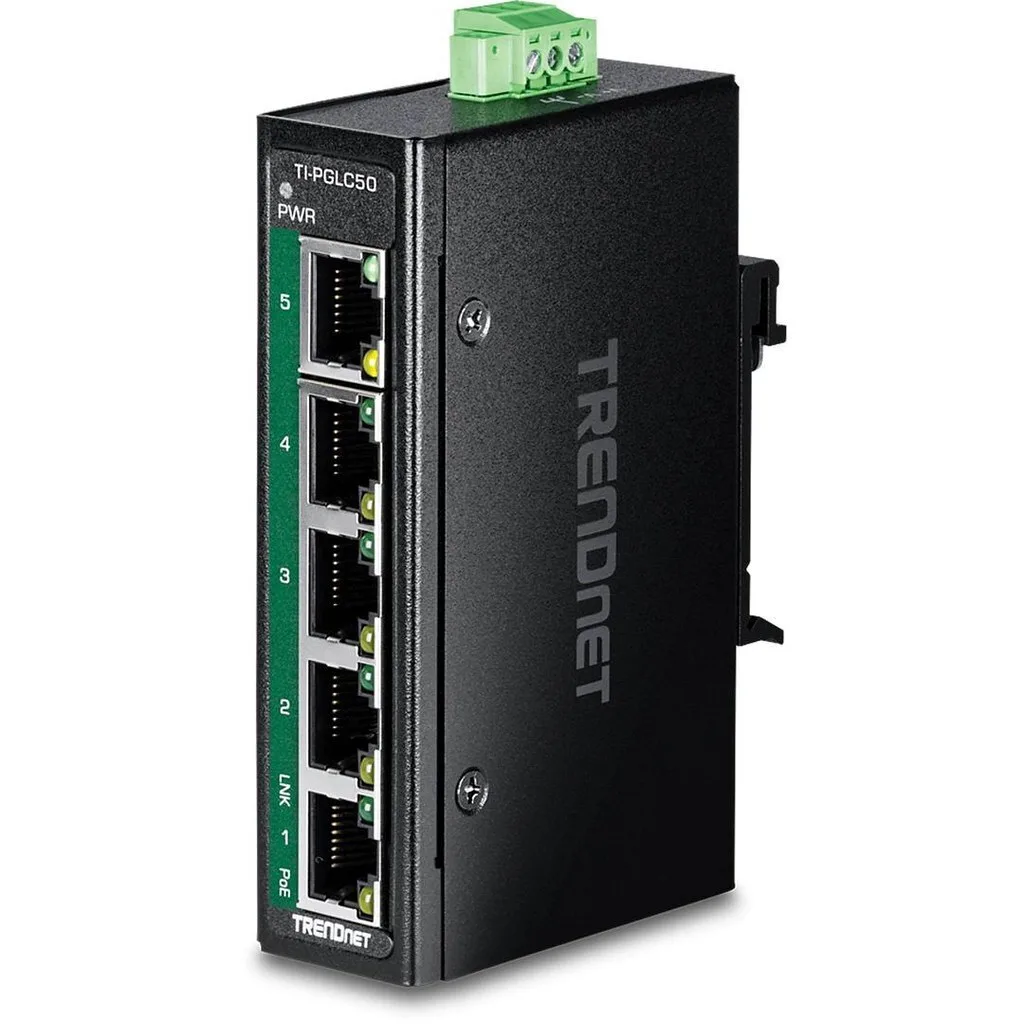 Trendnet TI-PGLC50 Unmanaged L2 PoE+ Switch με 5 Θύρες Gigabit (1Gbps) Ethernet - Image 1