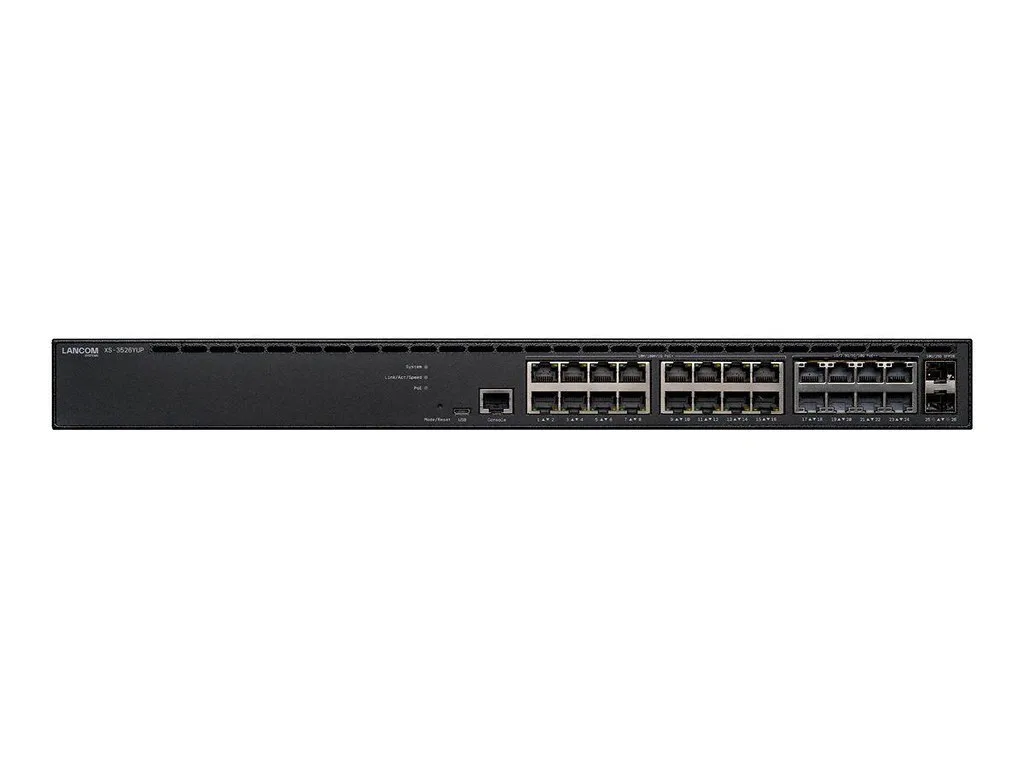 Lancom 61890 Managed L2 PoE+ Switch με 20 Θύρες Gigabit (1Gbps) Ethernet και 4 SFP Θύρες - Image 1