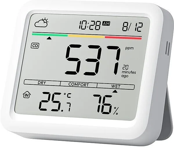 20250326120627_switchbot_thermometro_ygrasiometro_gia_chrisi_se_esoteriko_choro_w4900000.jpeg Switchbot Θερμόμετρo & Υγρασιόμετρo για Χρήση σε Εσωτερικό Χώρο W4900000 - Image 1