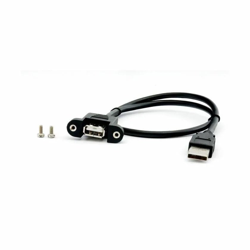 EFB USB 2.0 Cable USB-A male - USB-A female Μαύρο 0.5m K5291SW.0,5V2 - Image 1