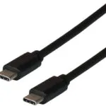 EFB USB 2.0 Cable USB-C male - USB-C PD Μαύρο 0.5m