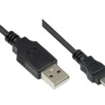 Καλώδιο Usb Good Connections Good Connections Usb2.0 Καλώδιο A-mini B5pol Μαύρο 0,3m