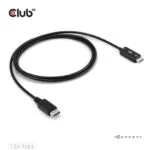 Club3D Cable DisplayPort male - HDMI male 2m Μαύρο
