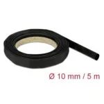 Delock Heat Shrink Tube 5m X 10mm Ratio 2:1 Black 18938