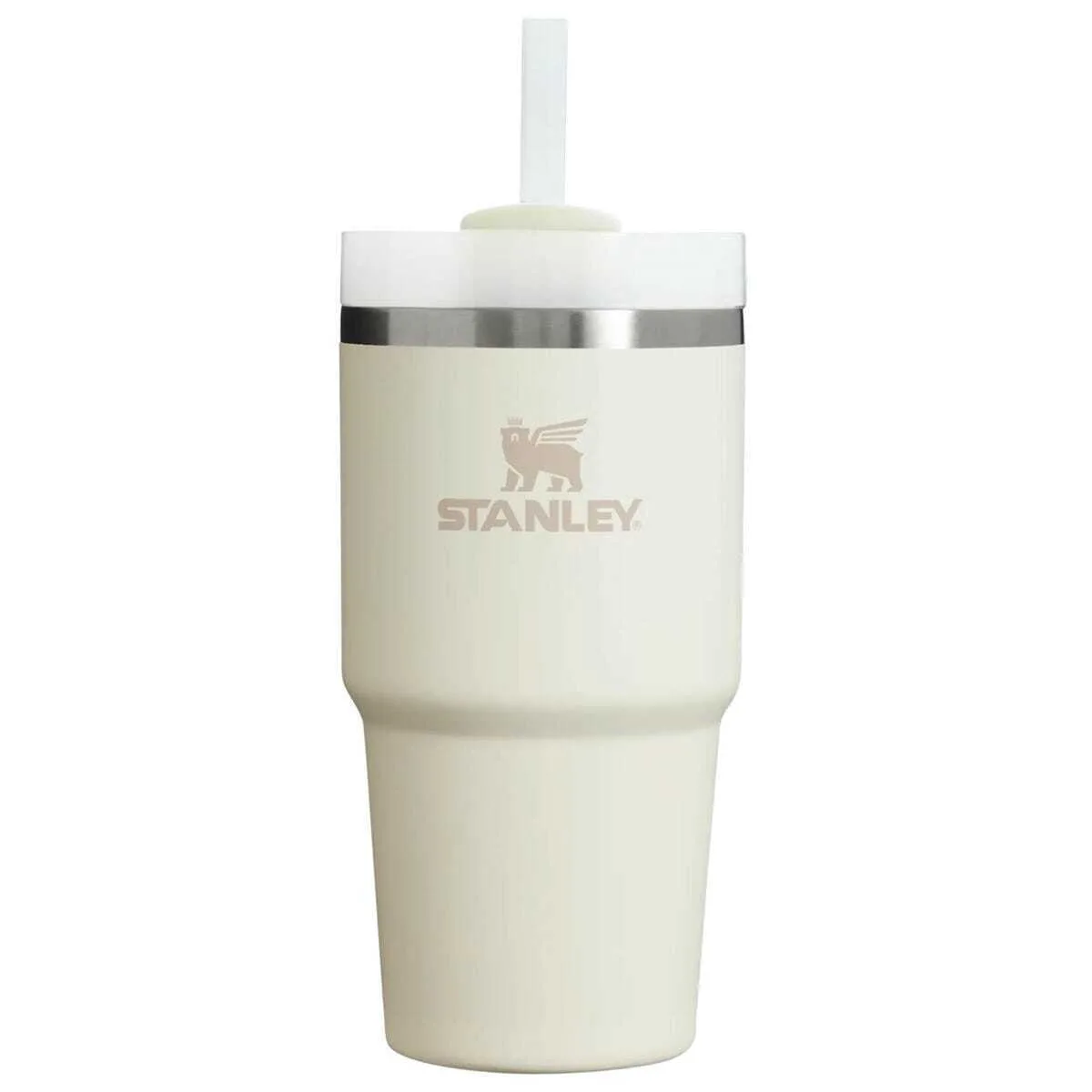 20250331161958_stanley_thermos_anoxeidoto_bpa_free_600ml_cream_me_kalamaki_10_10826_304.jpeg Stanley Quencher H2.0 FlowState Ποτήρι Θερμός Ανοξείδωτο BPA Free 590ml Cream με Καλαμάκι 10-10826-304 - Image 1