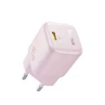Baseus Φορτιστής Χωρίς Καλώδιο GaN με Θύρα USB-C 45W Power Delivery / Quick Charge 3.0 / SuperCharge Ροζ (PicoGo)