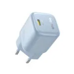 Baseus Φορτιστής Χωρίς Καλώδιο GaN με Θύρα USB-C 45W Power Delivery / Quick Charge 3.0 / SuperCharge Galaxy Blue (PicoGo)