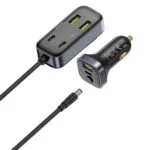 Baseus Car Charger 110w 3u+3c Backseatpal L1 Black