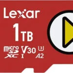Lexar SDXC 1TB U3 V30 A2 UHS-I 160MB/s με αντάπτορα