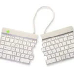 R-Go Tools Split Ασύρματο Bluetooth Πληκτρολόγιο Αγγλικό UK Λευκό