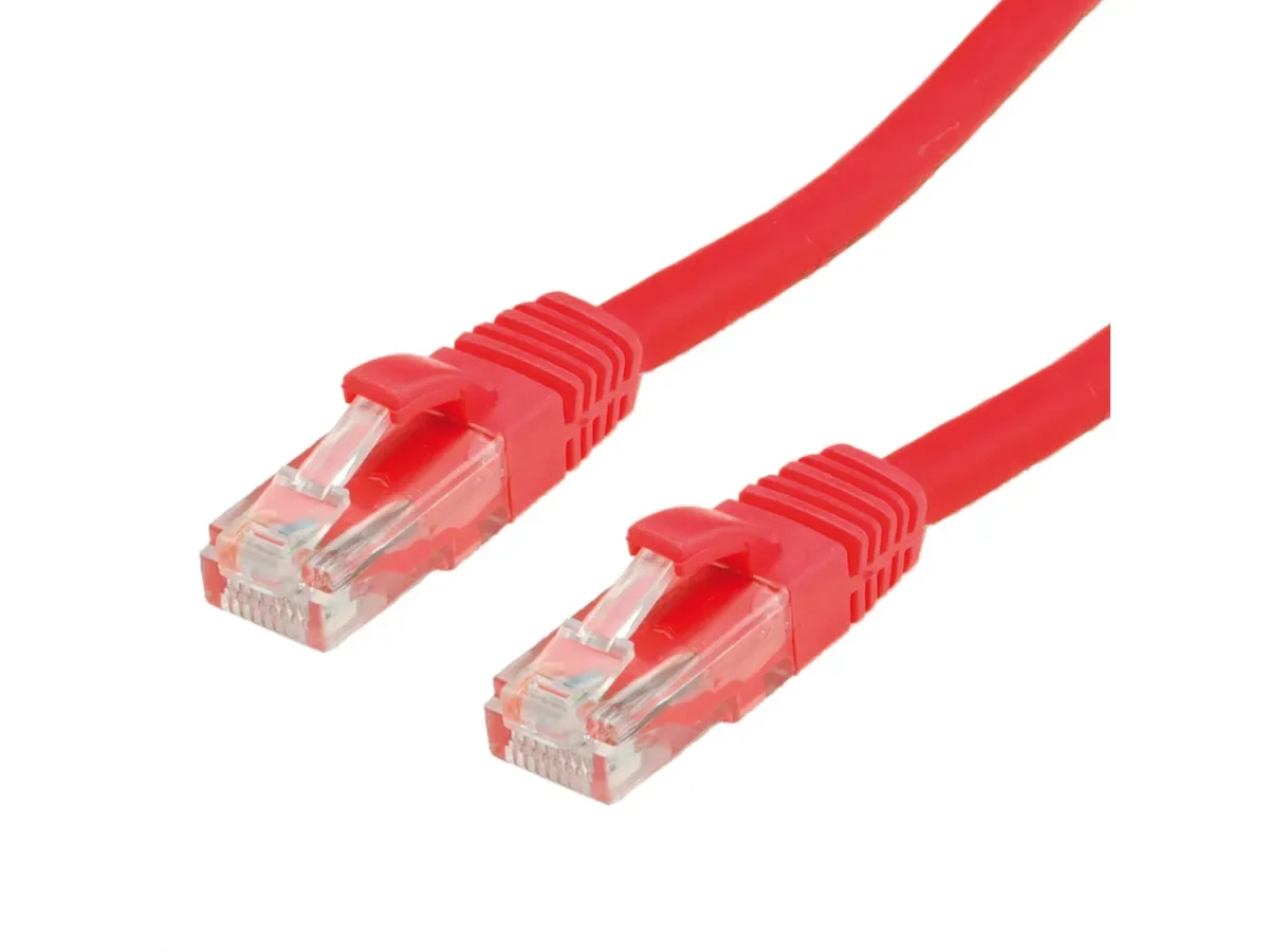 Value U/UTP Cat.6 (Gigabit) Καλώδιο Δικτύου Ethernet 7m Κόκκινο 21.99.1071 - Image 1