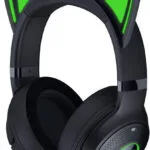 Razer Kraken Kitty V2 BT Ασύρματα / Ενσύρματα Over Ear Ακουστικά με 40 ώρες Λειτουργίας Μαύρα