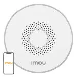Imou Ασύρματη ZigBee Σειρήνα Συναγερμού Εξωτερικού Χώρου 85dB 12V με Λευκό Φως 8x8εκ. ZR1-EU