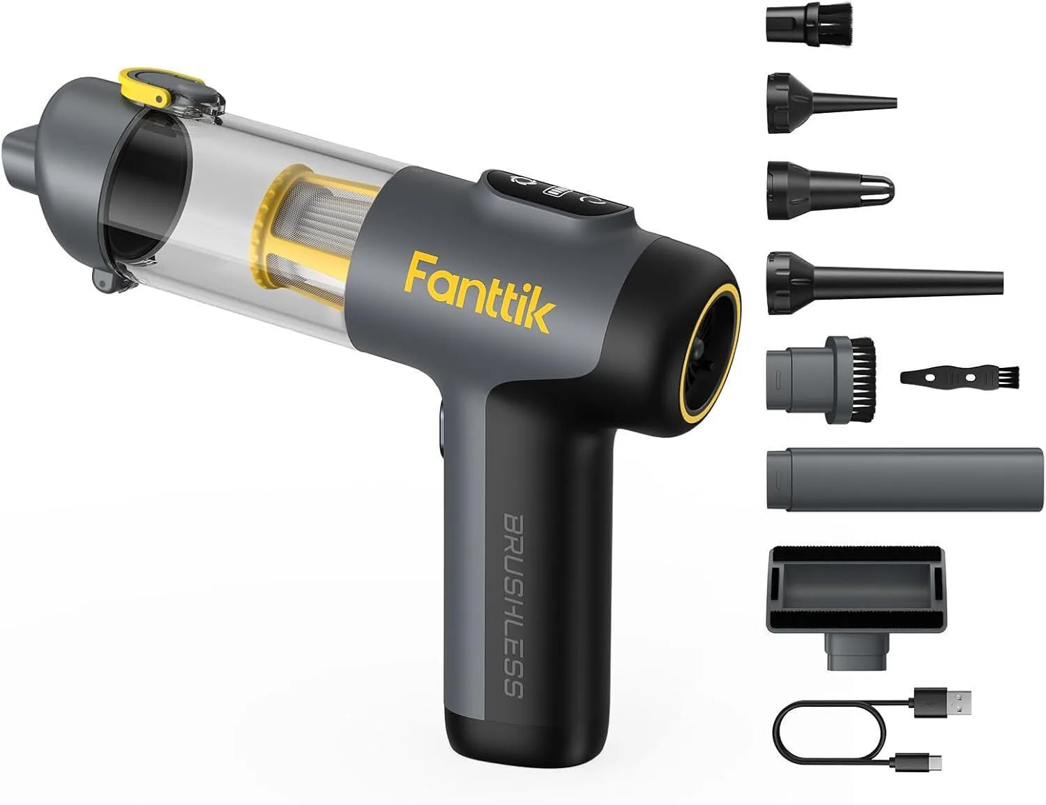 20250409104304_fanttik_skoupaki_aytokinitou_stereon_me_ischy_80w_epanafortizomeno_12v_diafano.jpeg Fanttik Σκουπάκι Αυτοκινήτου Στερεών με Ισχύ 80W Επαναφορτιζόμενο 12V Διάφανο - Image 1