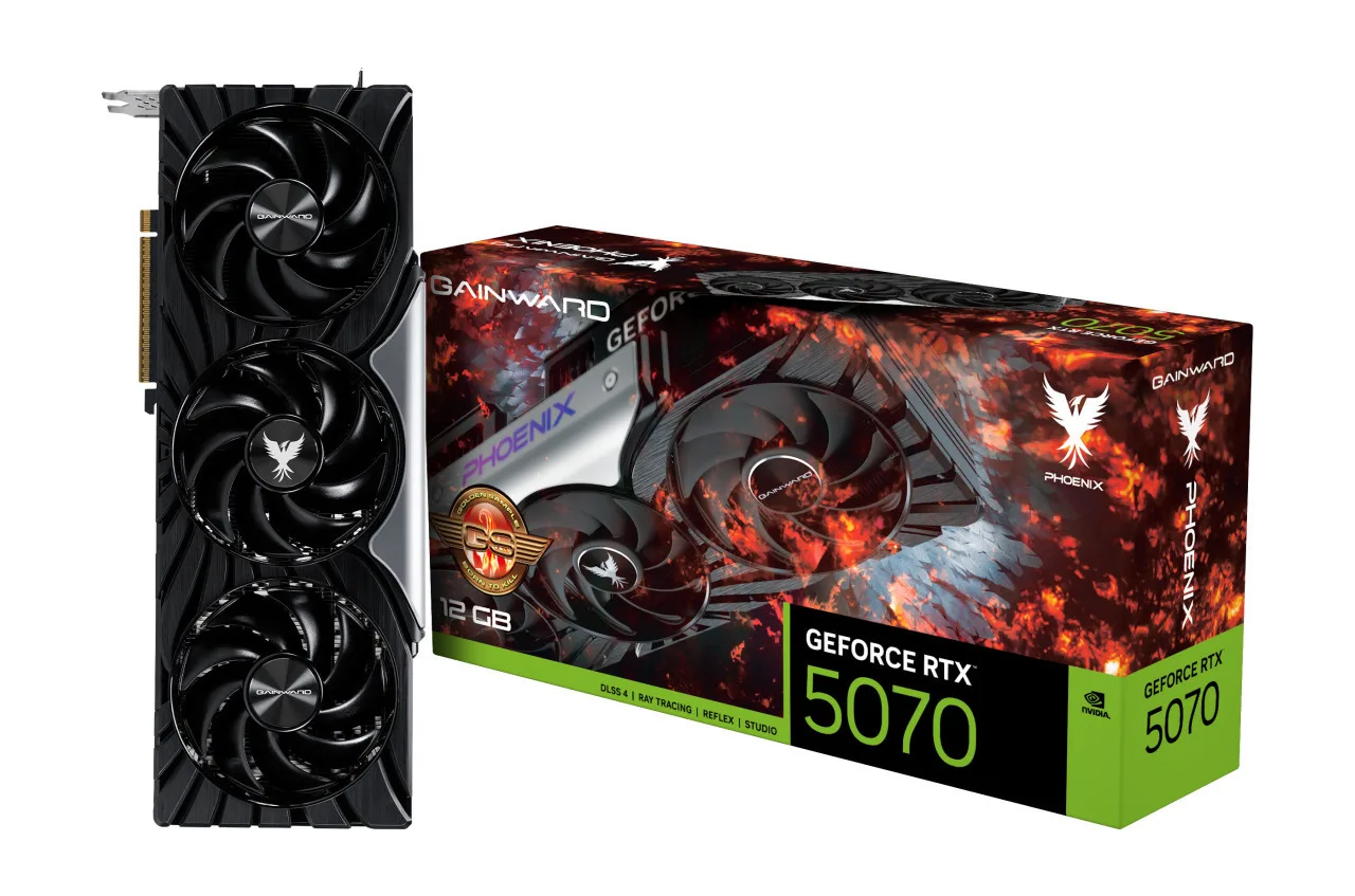 20250410170700_gainward_geforce_rtx_5070_12gb_gddr7_karta_grafikon_ne75070t19k9_gb2050x.jpeg Gainward GeForce RTX 5070 12GB GDDR7 Phoenix GS Κάρτα Γραφικών - Image 1