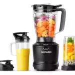 NutriBullet SmartSense 1500 Combo Μπλέντερ με Κανάτα Tritan 1.8 lt 1500W Graphite