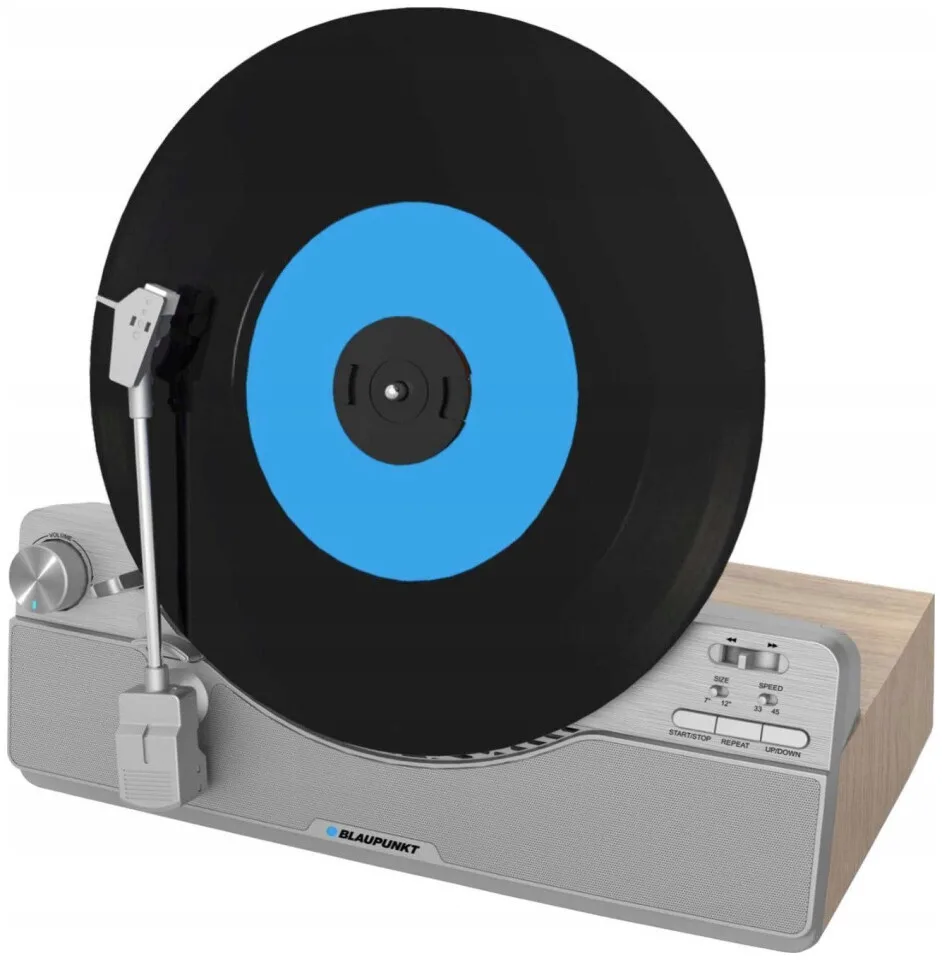 20250417155551_blaupunkt_pikap_asimi.jpeg Blaupunkt Πικάπ με Belt Drive, Προενίσχυση και Ενσωματωμένα Ηχεία Ασημί - Image 1