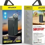 Awei PA-13 Power Bank 50000mAh 22.5W Μαύρο