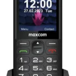 MaxCom Comfort MM445 4G Dual SIM Κινητό με Μεγάλα Κουμπιά (Αγγλικό Μενού) Μαύρο