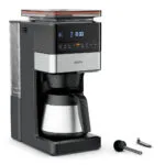 Krups Grind Aroma Xl Thermo Αυτόματη Μηχανή Espresso 1000W με Μύλο Άλεσης Καφέ