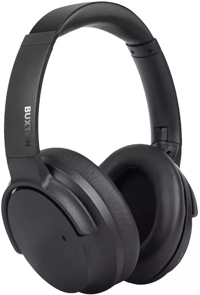 Buxton BHP 18000 Ασύρματα / Ενσύρματα Over Ear Ακουστικά με 60 ώρες Λειτουργίας Μαύρα - Image 1