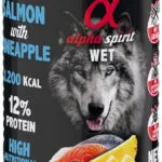 Alpha Spirit Υγρή Τροφή Σκύλων σε Κονσέρβα με Σολομό χωρίς Σιτηρά 400gr