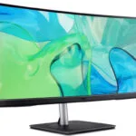 Acer Vero CB343CUR Ultrawide IPS HDR Curved Monitor 34" QHD 3440x1440 με Χρόνο Απόκρισης 4ms GTG
