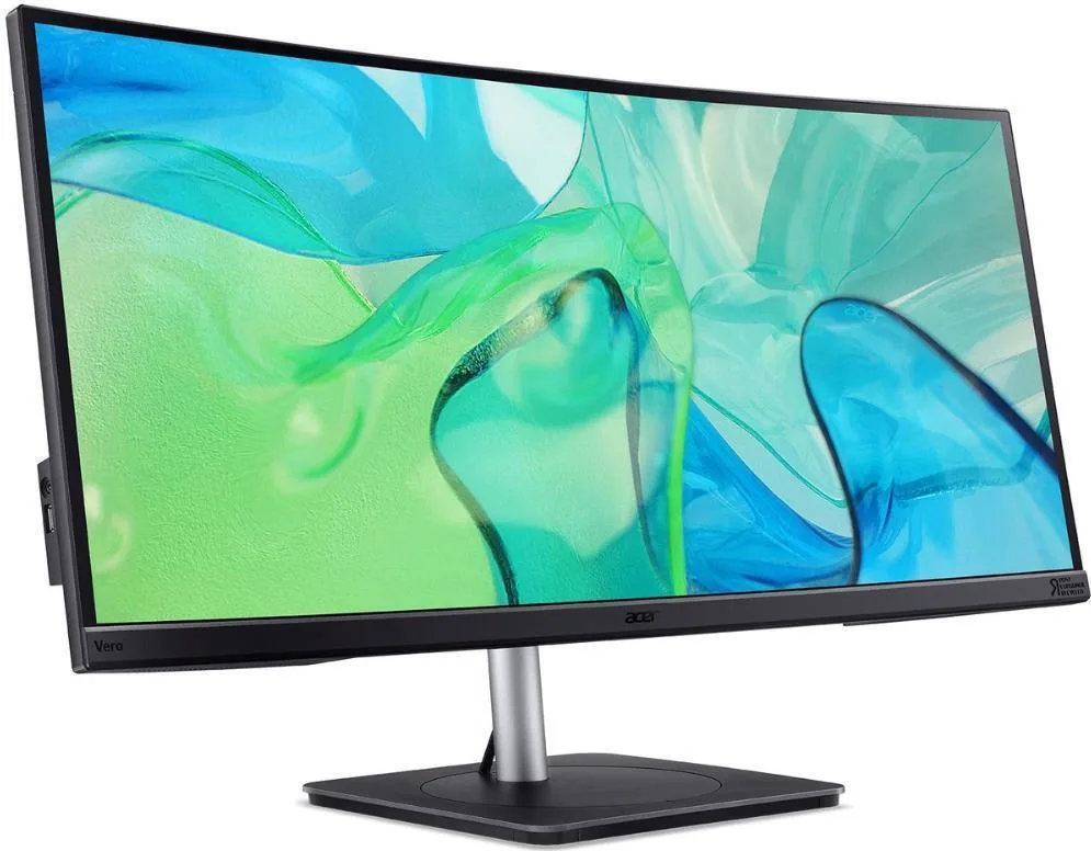 Acer Vero CB343CUR Ultrawide IPS HDR Curved Monitor 34" QHD 3440x1440 με Χρόνο Απόκρισης 4ms GTG - Image 1