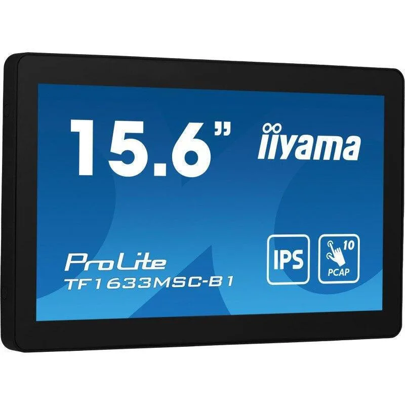 Iiyama ProLite TF1633MSC-B1 IPS Touch Φορητό Monitor 15.6" FHD 1920x1080 με Χρόνο Απόκρισης 5ms GTG - Image 1