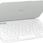 Logitech Keys To Go 2 Ασύρματο Πληκτρολόγιο Αγγλικό US Λευκό