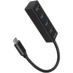 Axagon Hub 4 Θυρών USB 3.2 με σύνδεση USB-C HUE-M1C