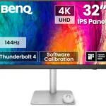 BenQ PD3226G IPS HDR Monitor 31.5" 4K 3840x2160 144Hz με Χρόνο Απόκρισης 1ms GTG