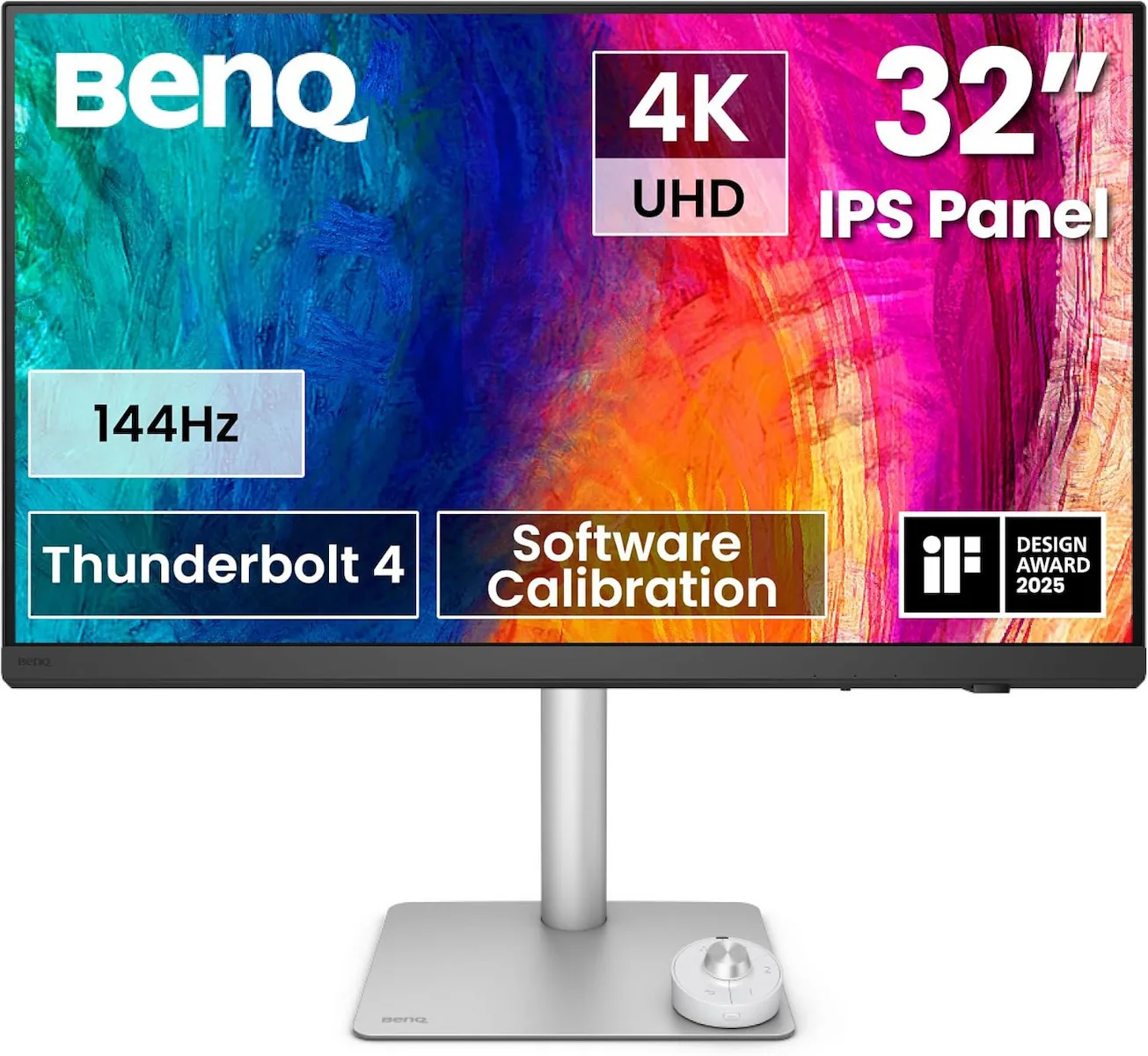 20250428171259_benq_pd3226g_ips_hdr_monitor_31_5_4k_3840by2160_144hz_me_chrono_apokrisis_1ms_gtg.jpeg BenQ PD3226G IPS HDR Monitor 31.5" 4K 3840x2160 144Hz με Χρόνο Απόκρισης 1ms GTG - Image 1