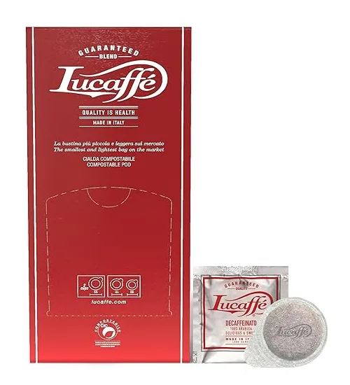 20250430145253_lucaffe_kapsoules_espresso_decaffeine_symvates_me_michani_e_s_e_pod_150caps_40011406.jpeg Lucaffe Κάψουλες Espresso Decaffeine Συμβατές με Μηχανή E.S.E. Pod 150caps 40011406 - Image 1
