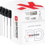 Skross Travel Adapter World Usb Charger Ac45pd