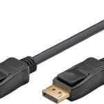 Goobay Cable DisplayPort male - DisplayPort male 5m Μαύρο (64800)