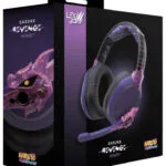 Lexip Sasuke Revenge Ασύρματο Over Ear Gaming Headset με σύνδεση 3.5mm / Bluetooth Πολύχρωμο for Nintendo Switch / PC / PS4 / PS5 / XBOX