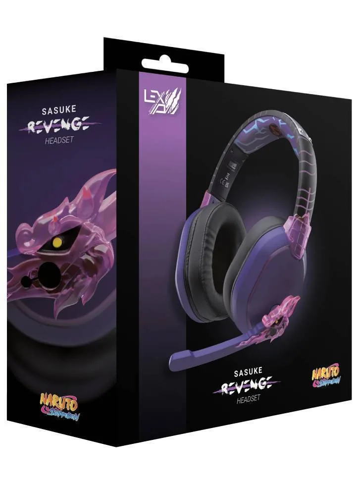 20250502170344_lexip_sasuke_revenge_asyrmato_over_ear_gaming_headset_me_syndesi_3_5mm_bluetooth_polychromo.jpeg Lexip Sasuke Revenge Ασύρματο Over Ear Gaming Headset με σύνδεση 3.5mm / Bluetooth Πολύχρωμο for Nintendo Switch / PC / PS4 / PS5 / XBOX - Image 1