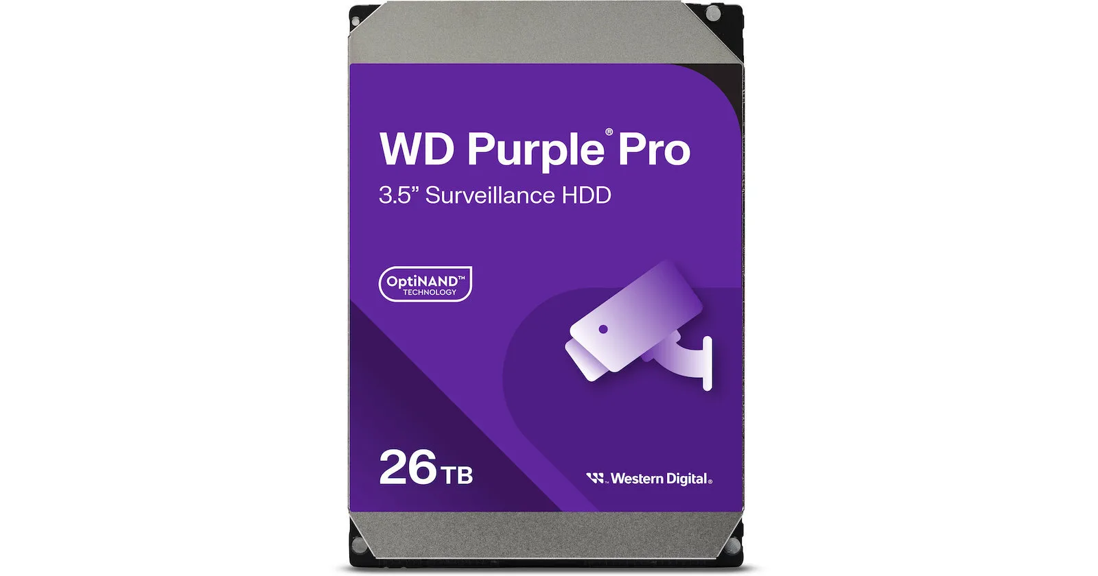 Western Digital Purple Pro 26TB HDD Σκληρός Δίσκος 3.5" SATA III 7200rpm με 512MB Cache για Καταγραφικό WD260PURP - Image 1