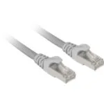 Sharkoon S/FTP Cat.7a (10Gbps) Καλώδιο Δικτύου Ethernet εξωτερικού χώρου 7.5m Γκρι